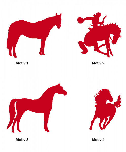 Aufkleber Pferd